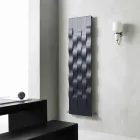 Placa radiante de aço com 5 barras de design vertical até 1003 watts - rio Viadurini