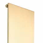 Placa radiante vertical em ouro moderno design fino até 595 W - gelo Viadurini
