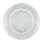 Placas de vidro transparentes com decoração clássica luxuosa 18 peças - Palazzo Viadurini