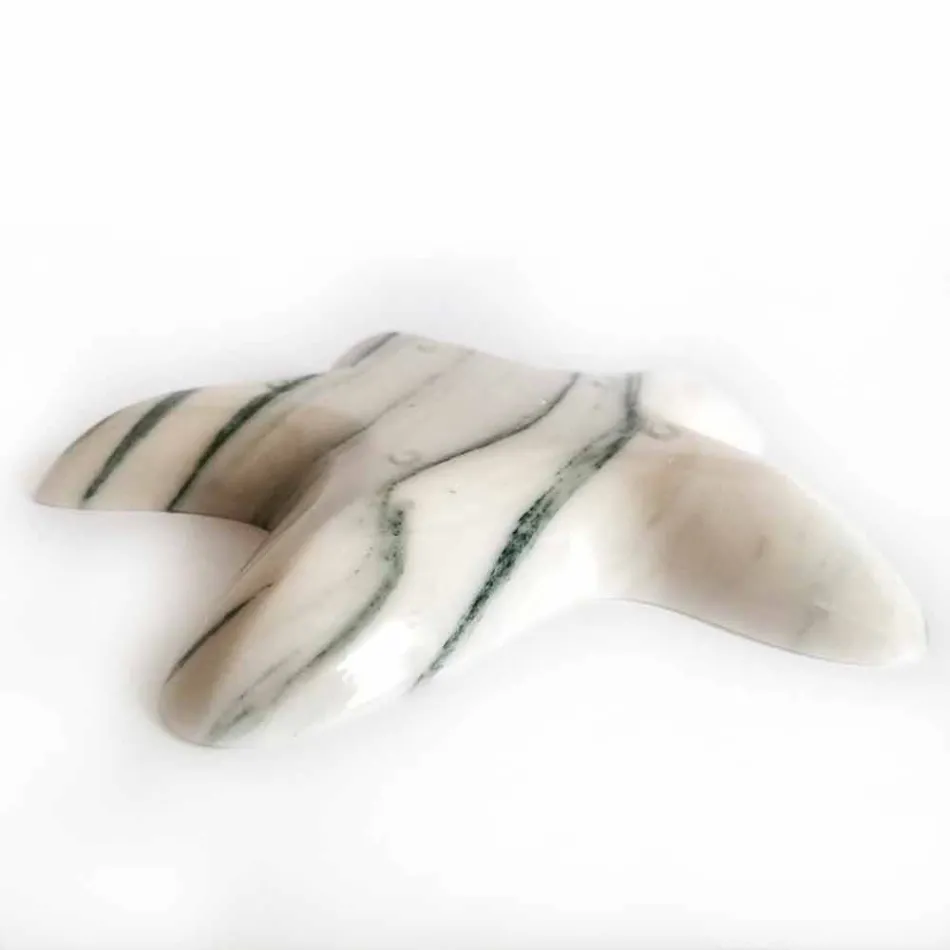 Pires de mármore modernos em forma de estrela do mar feitos na Itália - Ticcio Viadurini