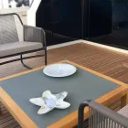 Pires de mármore modernos em forma de estrela do mar feitos na Itália - Ticcio Viadurini