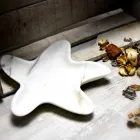 Pires de mármore modernos em forma de estrela do mar feitos na Itália - Ticcio Viadurini