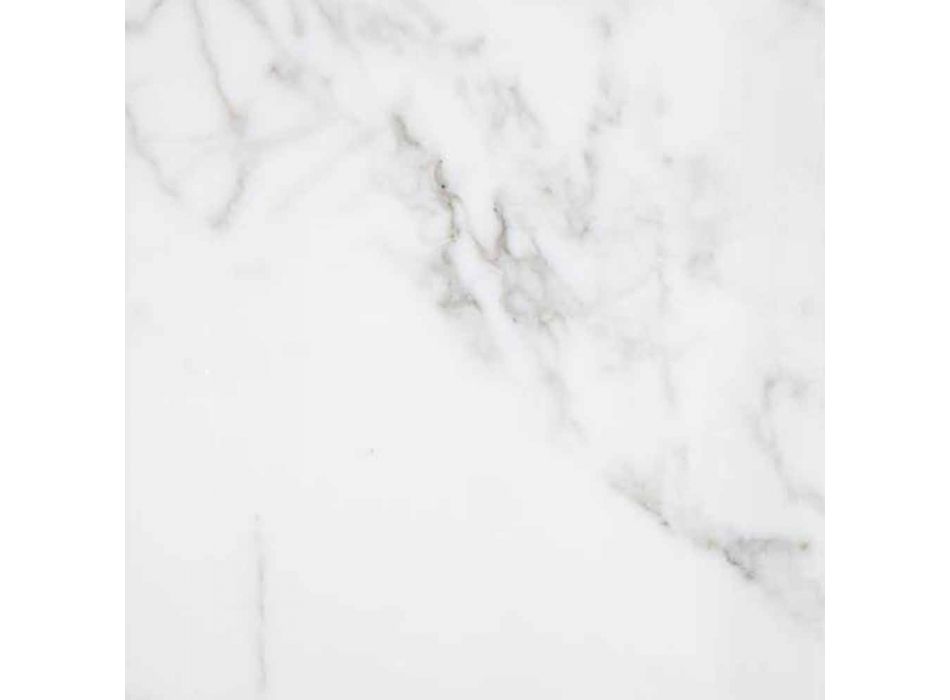 Saboneteira de mármore branco de Carrara fabricada na Itália - Sismo Viadurini