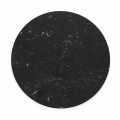Prato redondo de queijo em mármore branco ou preto fabricado na Itália - Kirby