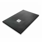 Base para Chuveiro 120x90 em Resina Efeito Pedra com Grade de Aço - Domio Viadurini