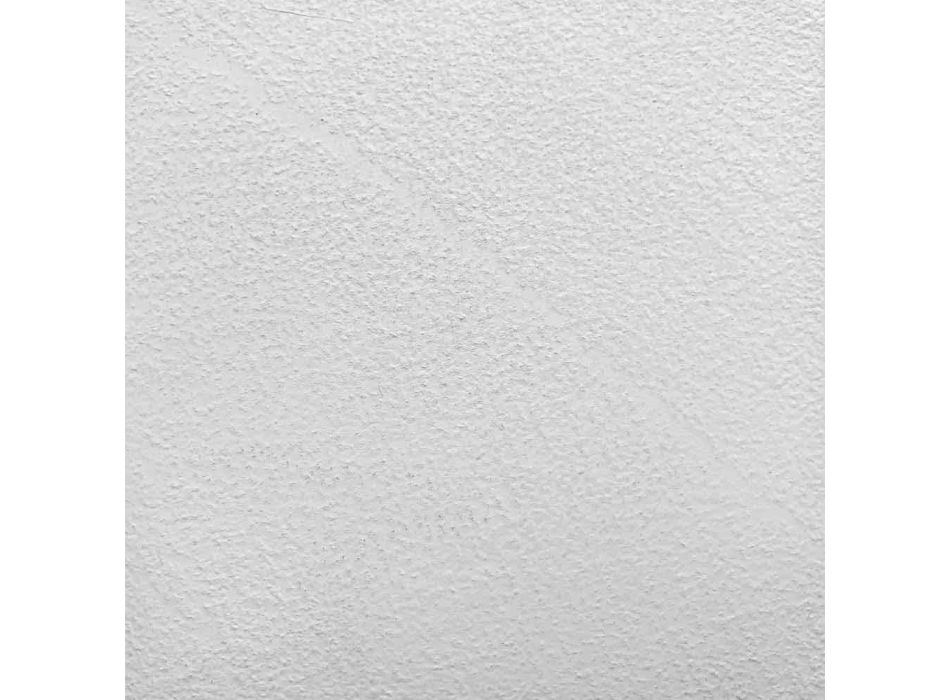 Base de duche 140x70 cm em Branco ou Cinzento - Resina Efeito Betão Cupio Viadurini