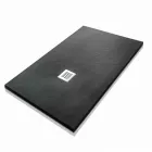 Base para Chuveiro 140x70 em Resina Efeito Pedra com Grade de Aço - Domio Viadurini