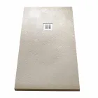 Base de banho retangular moderna 160x80 em resina com efeito de pedra - Domio Viadurini