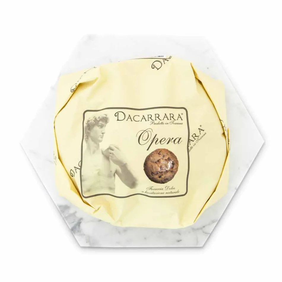 Placa de design hexagonal em mármore branco de Carrara fabricado na Itália - Sintia Viadurini