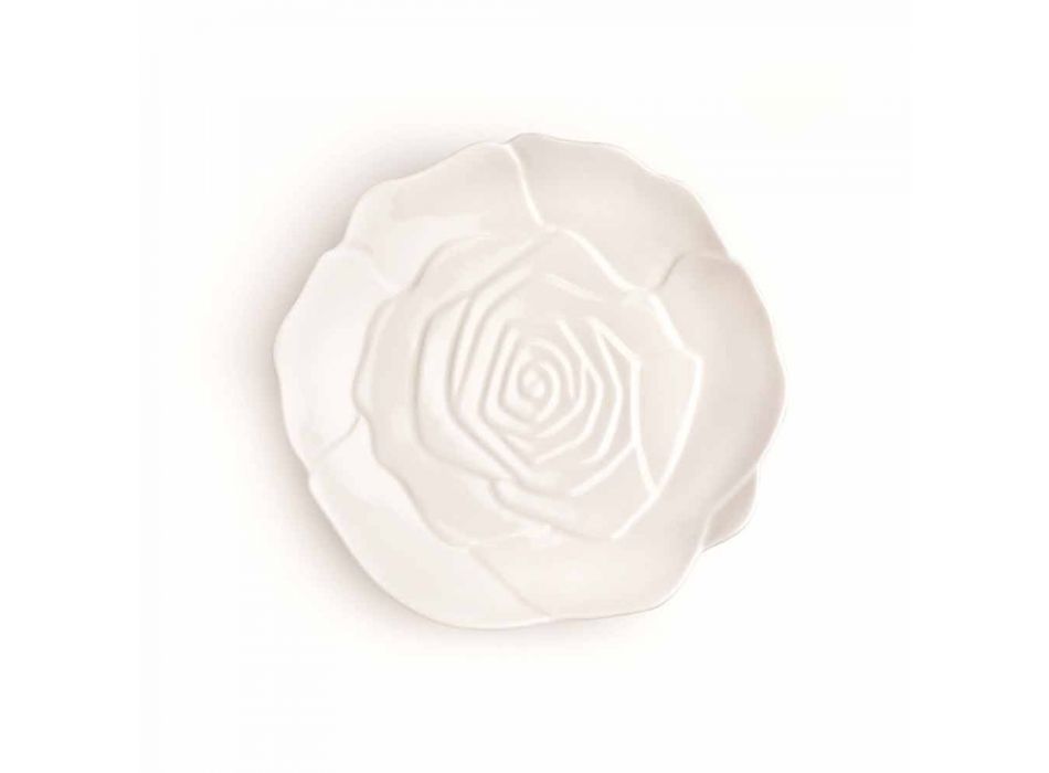 12 peças de porcelana elegante prato decorado à mão - Rafiki