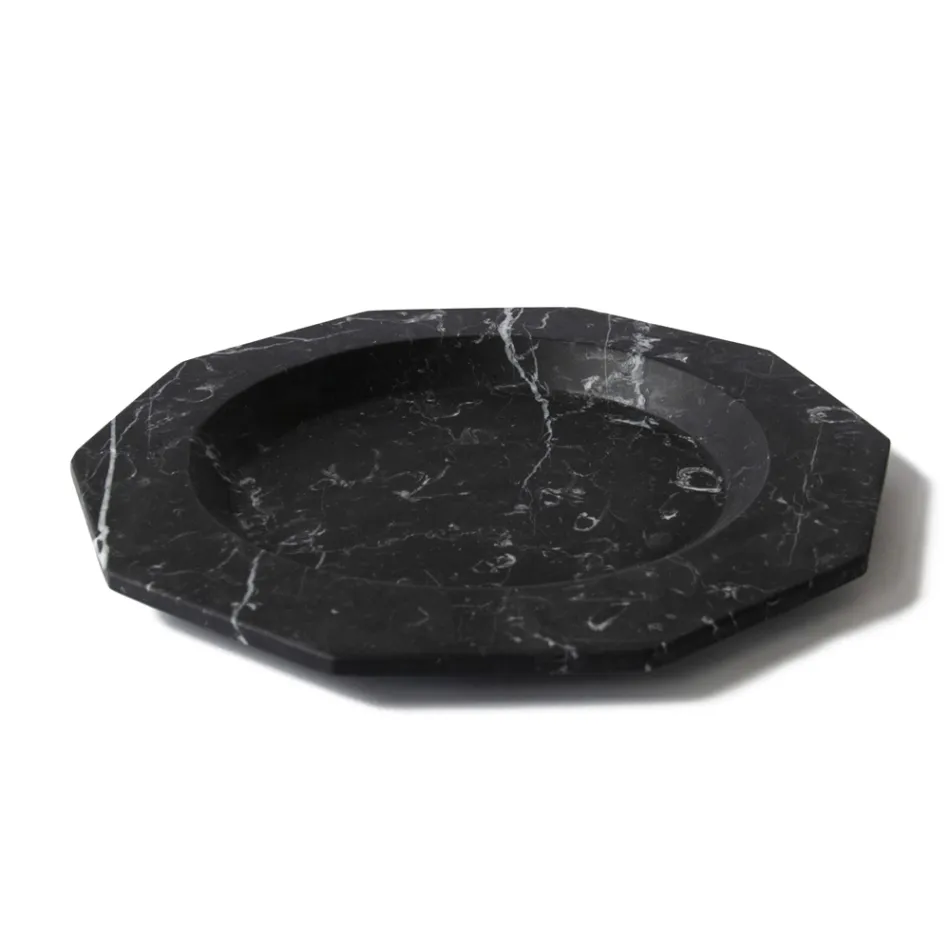 Placa Plana em Mármore Cetim Vários Acabamentos Design de Luxo Italiano - Ródio Viadurini