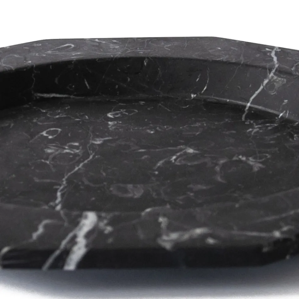 Placa Plana em Mármore Cetim Vários Acabamentos Design de Luxo Italiano - Ródio Viadurini