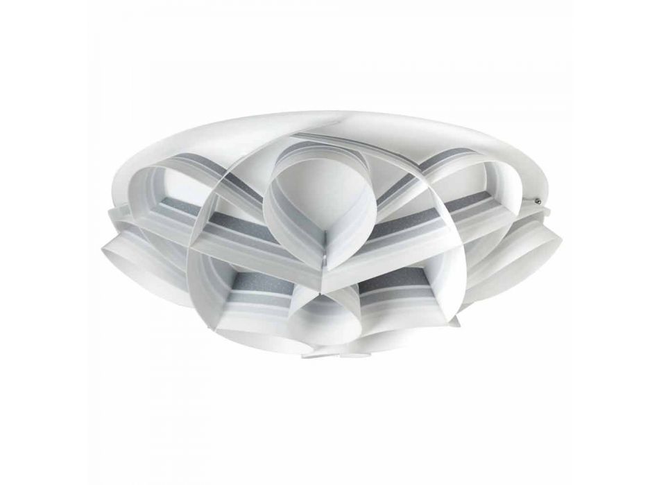 4 luzes lâmpada de teto de design moderno feita na Itália, diam. 70 cm, Lena Viadurini