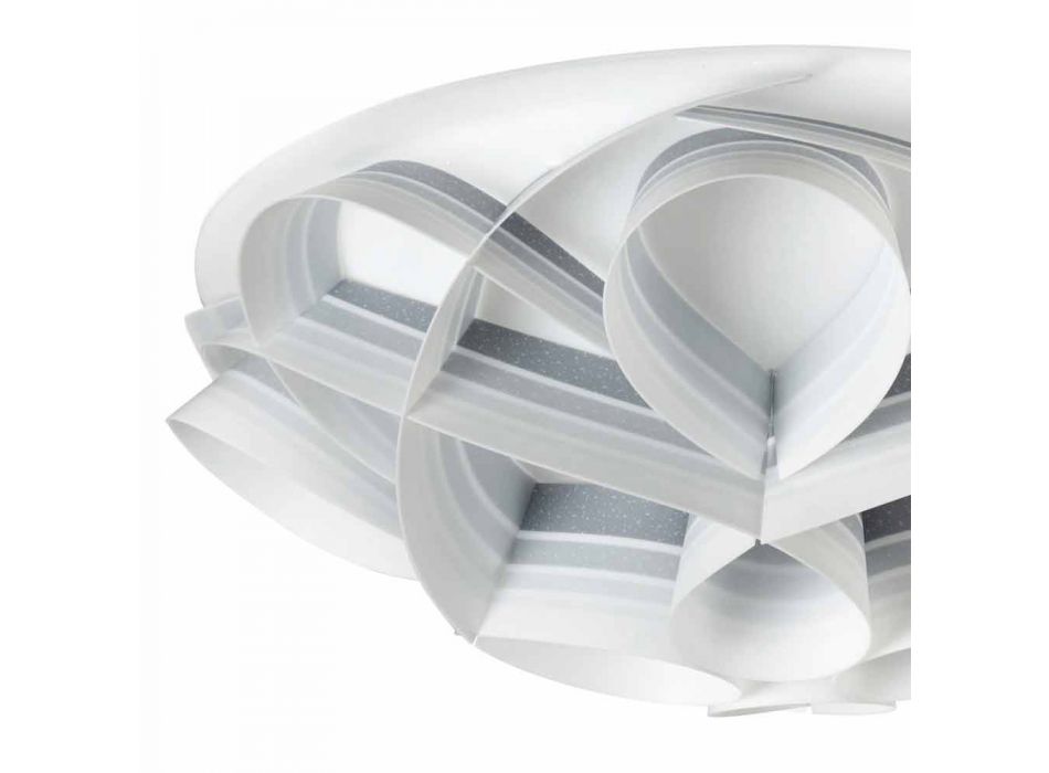 4 luzes lâmpada de teto de design moderno feita na Itália, diam. 70 cm, Lena Viadurini