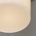 Candeeiro de teto de exterior feito à mão em majólica Made in Italy - Toscot Swinger Viadurini