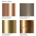 Candeeiro de tecto Artisan em Cerâmica e Metal Made in Italy - Toscot Match Viadurini