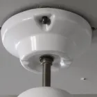 Candeeiro de tecto feito à mão em Majólica e Alumínio Made in Italy - Toscot Battersea Viadurini