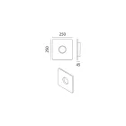 Candeeiro de teto feito à mão em majólica toscana Fabricado na Itália - Toscot Vivaldi Viadurini