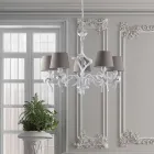 Luminária de teto LED branca para iluminar espaços modernos e organizados – Dalia Viadurini