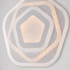 Luminária de teto LED branca para iluminação interna - Vega Viadurini