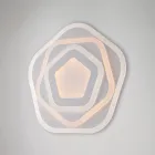 Luminária de teto LED branca para iluminação interna - Vega Viadurini