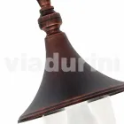 Luminária de teto de jardim em alumínio fundido feito na Itália, Anusca Viadurini