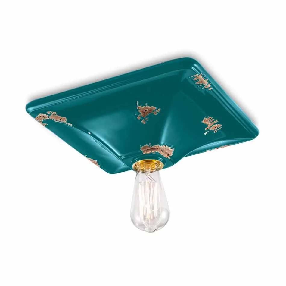 Estilo de fixação de teto estilo retro cerâmica Karen Ferroluce Viadurini