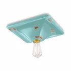 Estilo de fixação de teto estilo retro cerâmica Karen Ferroluce Viadurini