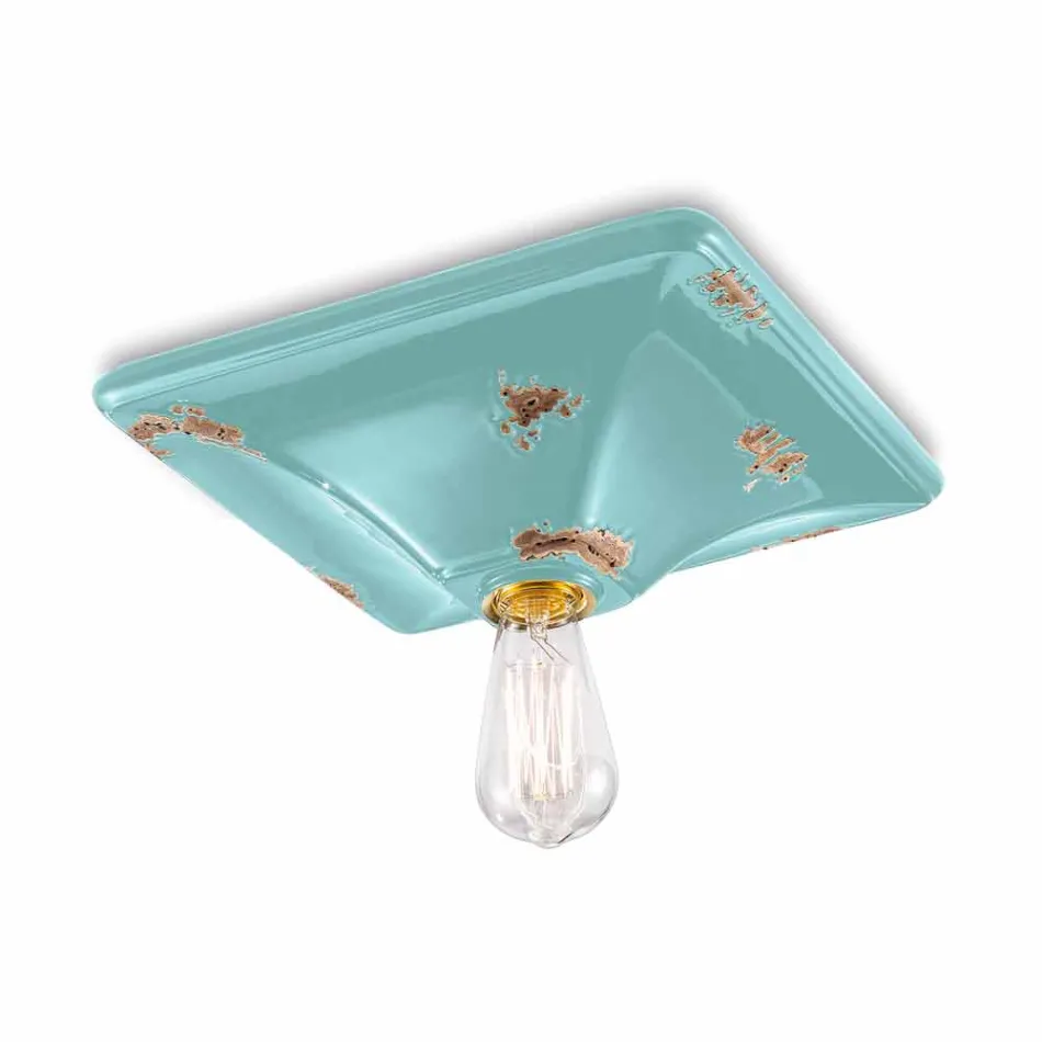 Estilo de fixação de teto estilo retro cerâmica Karen Ferroluce Viadurini