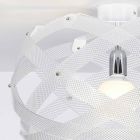 Luminária de teto com design moderno em metacrilato espectral, diam.40 cm, Vanna Viadurini