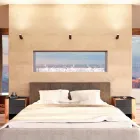 Refletor ajustável para teto em alumínio branco ou preto 4 peças - Lazzaro Viadurini