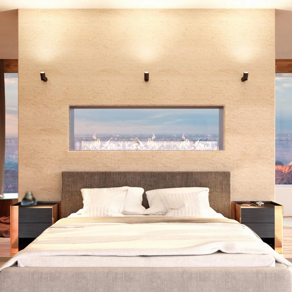 Refletor ajustável para teto em alumínio branco ou preto 4 peças - Lazzaro Viadurini