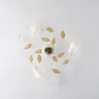 Luminária de teto em ferro laqueado cor marfim, fabricada na Itália, para decoração de interiores - Marrakech Viadurini