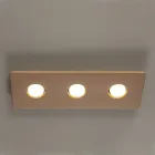 Lâmpada do teto em majólica toscana feita à mão na Itália - Toscot Vivaldi Viadurini