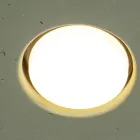 Lâmpada de teto majólica toscana vitrificada feita na Itália - Toscot Vivaldi Viadurini