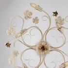 Luminária de teto LED cromada de fabricação italiana para espaços modernos – Fiore Viadurini