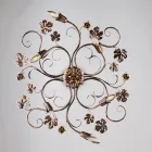 Luminária de teto LED cromada de fabricação italiana para espaços modernos – Fiore Viadurini