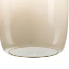 Luminária de teto em vidro soprado à mão, fabricada artesanalmente na Itália - Soffio Viadurini