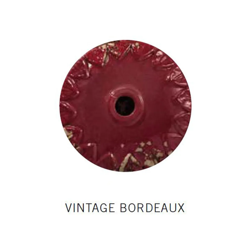 Luminária de Teto Industrial 2 Focos em Ferro e Cerâmica Artesanal - Loft Viadurini