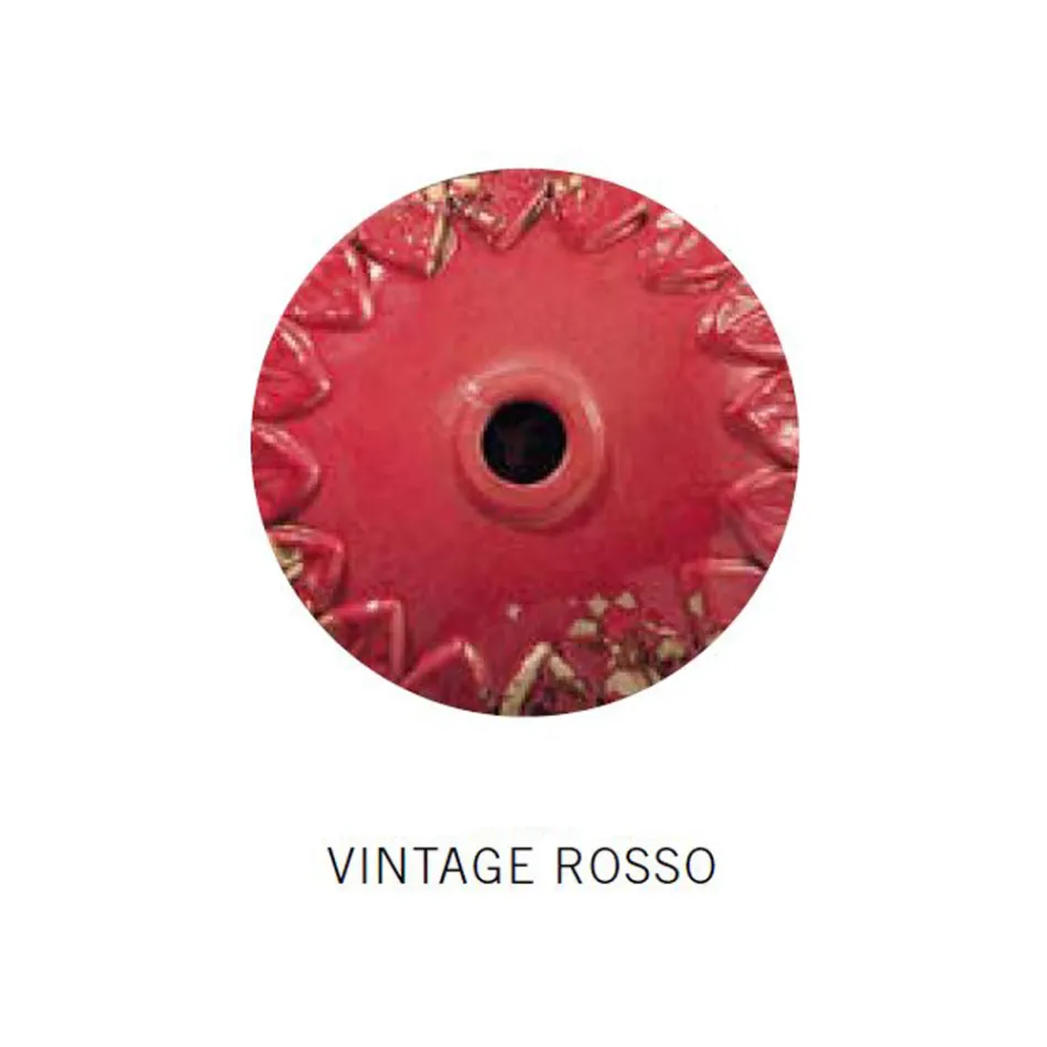 Luminária de Teto Industrial 2 Focos em Ferro e Cerâmica Artesanal - Loft Viadurini