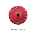 Lâmpada de teto industrial 3 focos em ferro e cerâmica artesanal - loft Viadurini