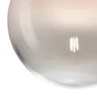 Luminária de teto pequena em diversos acabamentos de vidro veneziano, fabricada na Itália - Irid Viadurini