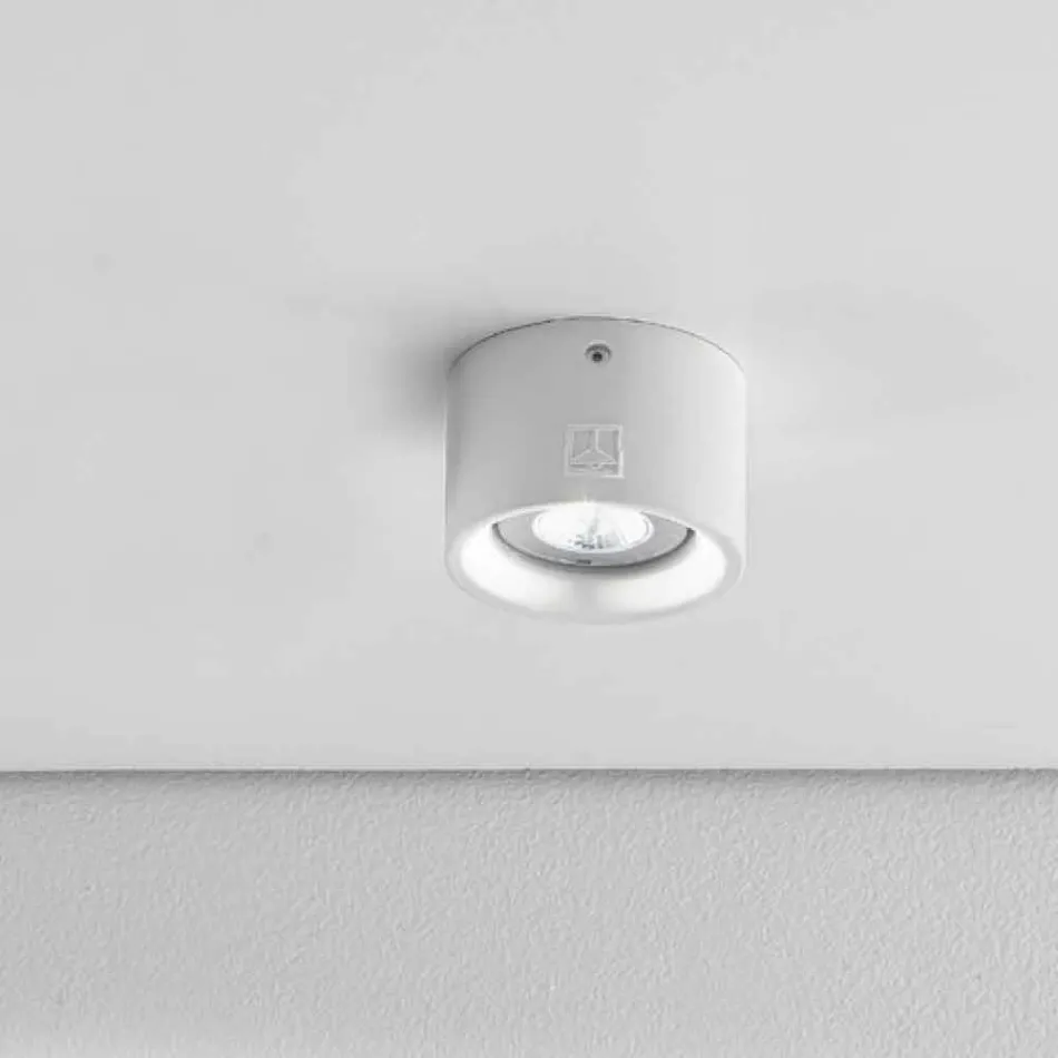 Teto de gesso redondo e cimento Nadir 8 Aldo Bernardi Viadurini