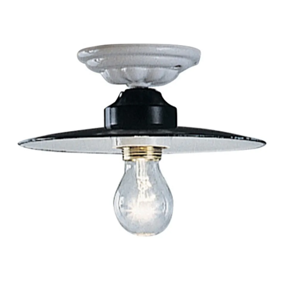 Plafon de cerâmica rústica Potenza by Ferroluce Viadurini