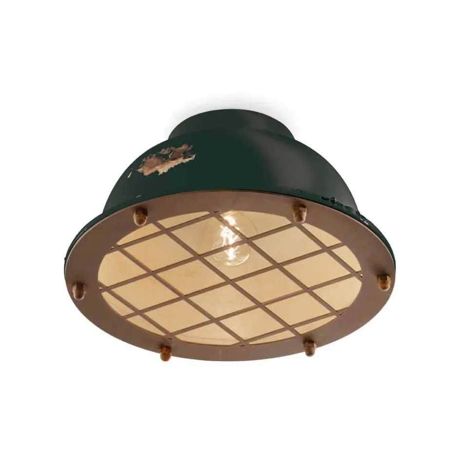 Teto estilo náutico cerâmico com grade Mary Ferroluce Viadurini