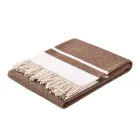 Xadrez de mistura de lã ultramacio e fofo feito na Itália - Caldoso Viadurini