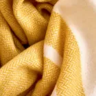 Xadrez de mistura de lã ultramacio e fofo feito na Itália - Caldoso Viadurini