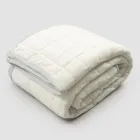 Xadrez em Cetim de Algodão e Chenille com Borda Lurex, Giz ou Retrô - Tortoro Viadurini