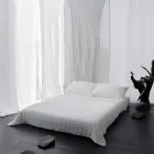 Xadrez em Cetim de Algodão e Chenille com Borda Lurex, Giz ou Retrô - Tortoro Viadurini