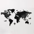 Artemia - Mapa de parede em acrílico tricolor, fabricado na Itália